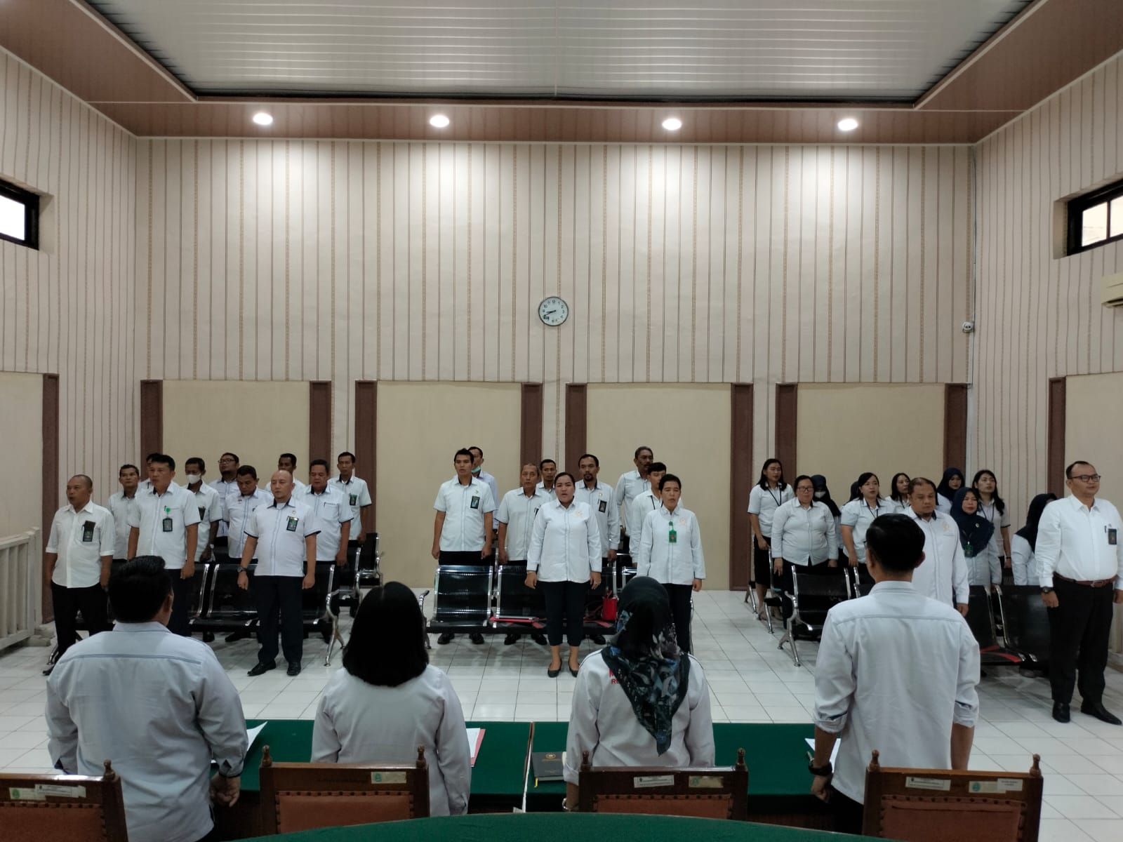 Rapat Monitoring Evaluasi dan Capaian Kinerja serta Monitoring dan Evaluasi Zona Integritas Bulan Juni 2023