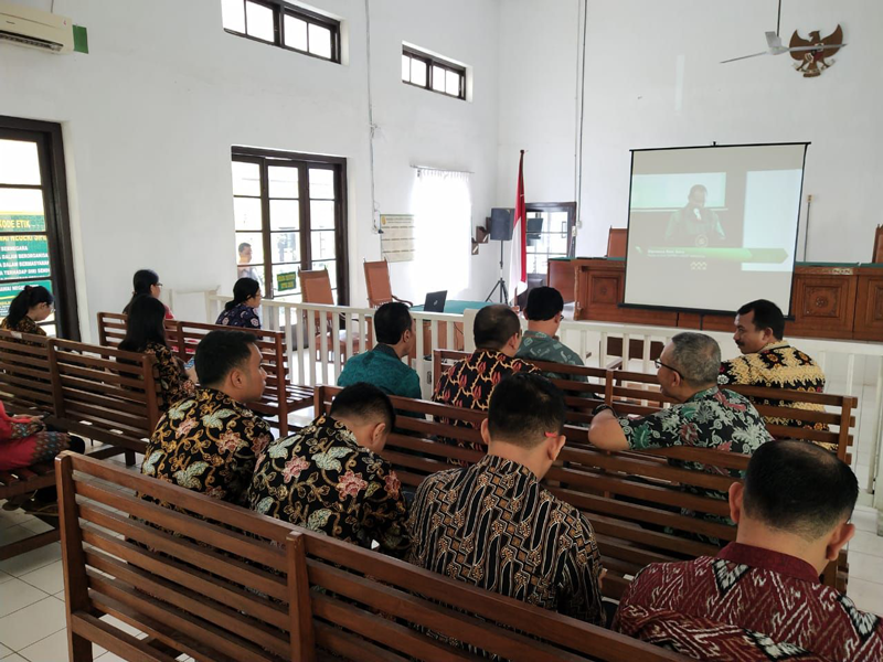 Siaran Langsung Peluncuran Integrasi Manajemen Sumber Daya Manusia Berbasis Kompetensi Ke Dalam Aplikasi Sistem Informasi Kepegawaian Mahkamah Agung Republik Indonesia