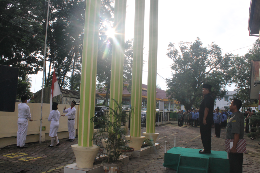 Upacara Bendera Dalam Rangka Peringatan Hari Lahir Pancasila Tahun 2018