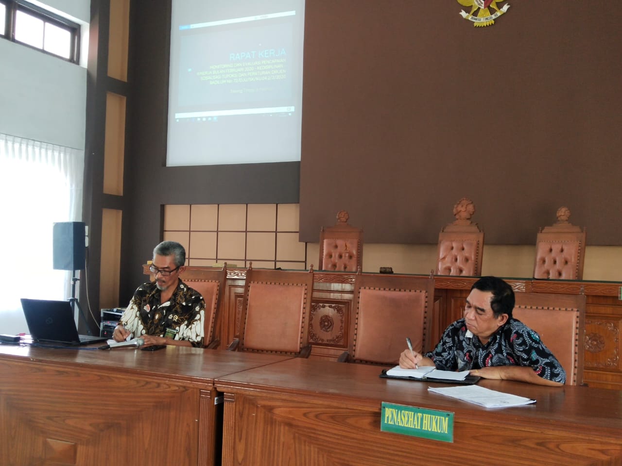 Rapat Kerja Bulan Maret Tahun 2020 Pengadilan Negeri Tebing Tinggi Rapat Kerja Bulan Maret Tahun 2020 Pengadilan Negeri Tebing Tinggi