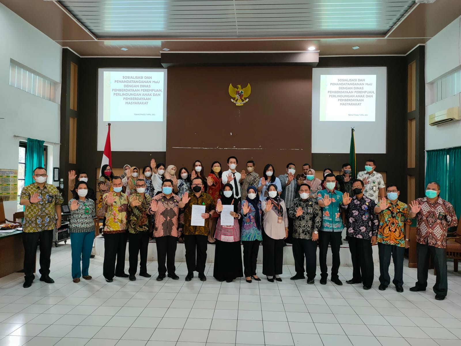 Perjanjian Kerjasama antara Pengadilan Negeri Tebing Tinggi dengan Dinas Pemberdayaan Perempuan, Perlindungan Anak dan Pemberdayaan Masyarakat Kota Tebing Tinggi