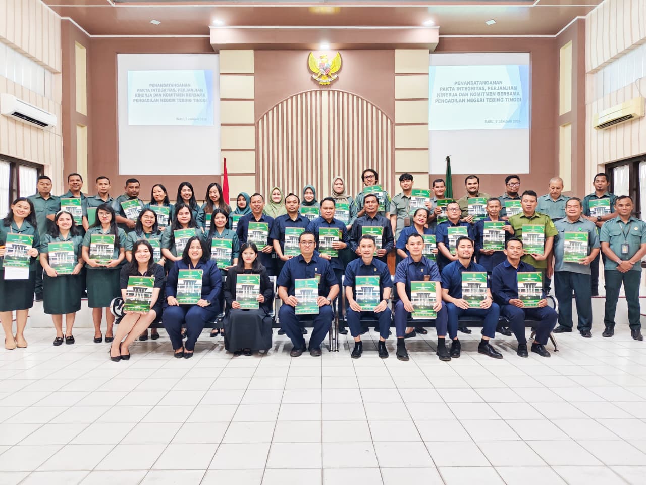 Penandatanganan Pakta Integritas, Perjanjian Kinerja, dan Komitmen Bersama Pengadilan Negeri Tebing Tinggi